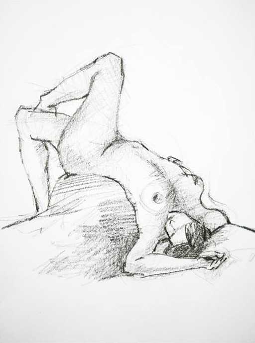Nude Sketches by Myrna Canela