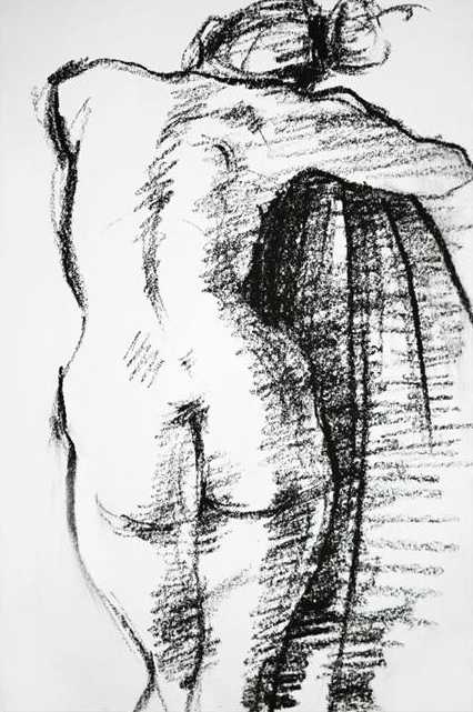 Nude Sketches by Myrna Canela